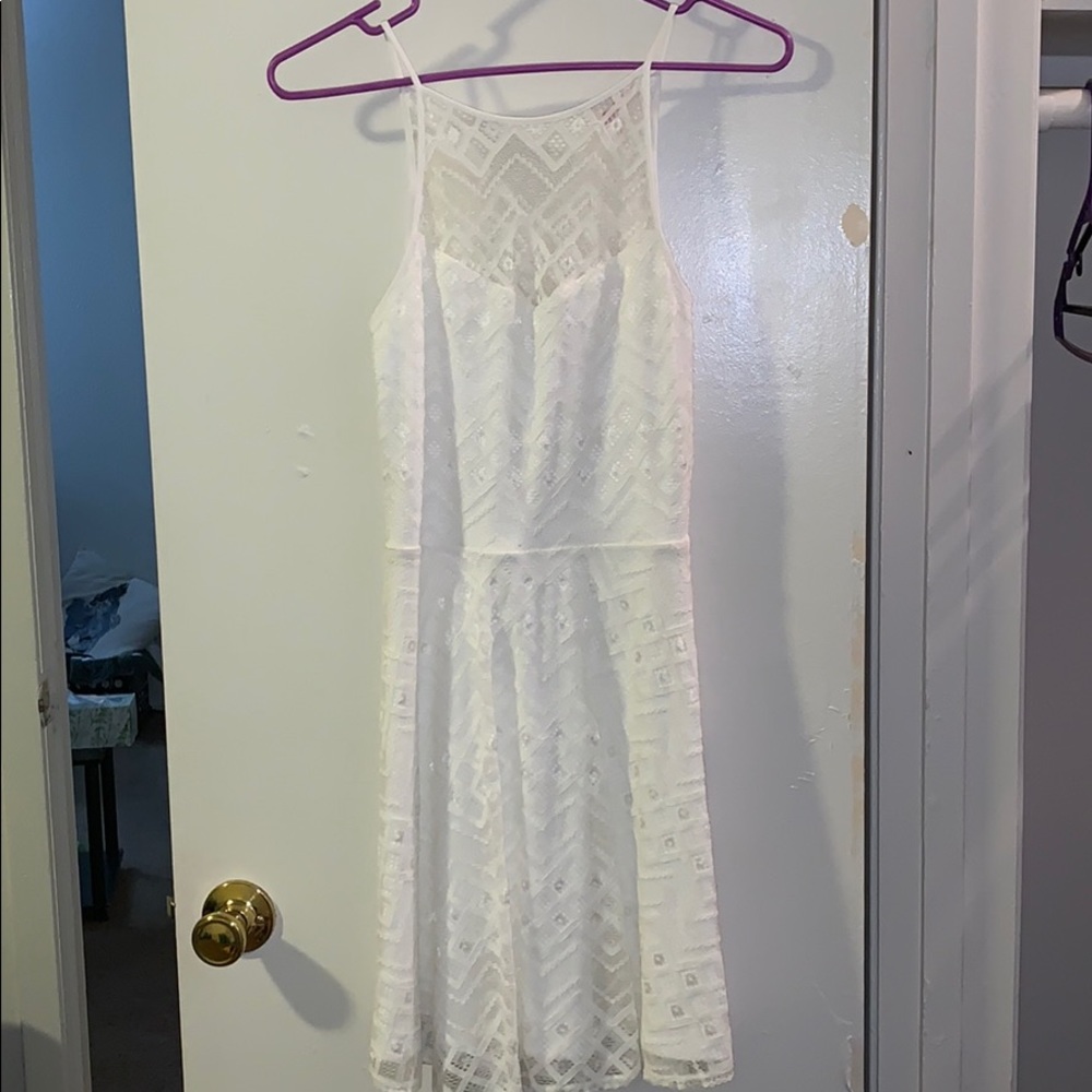 Candies white lace dress. Size XS.